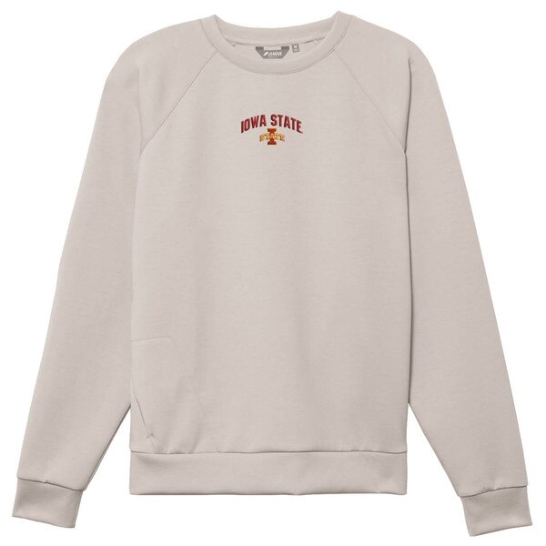 League ISU Light Gray Monterey Crewneck Sweatshirt vendor image